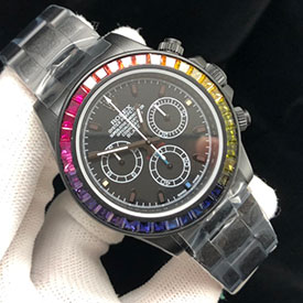 【ご注文超簡単、迅速な発送】ロレックス デイトナ 7750搭載！改装メンズ腕時計